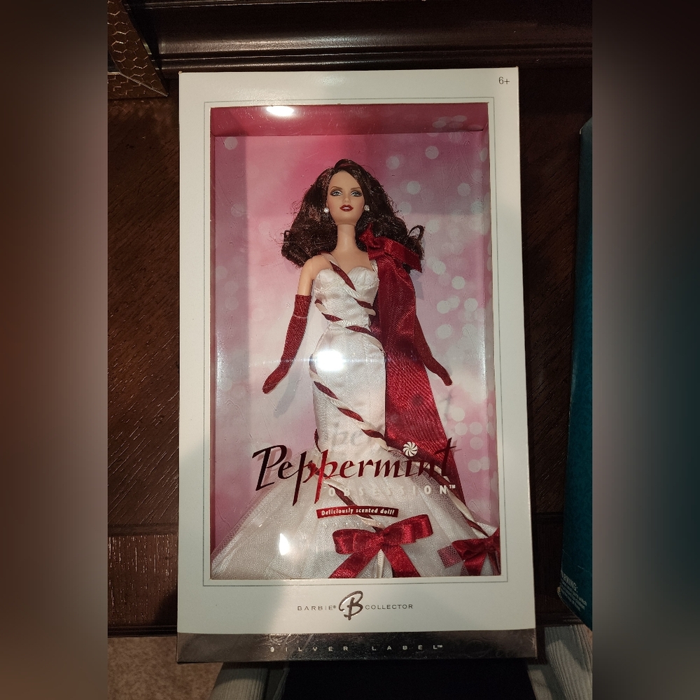 Mattel Barbie Collector Peppermint Obsession Doll - Red and White